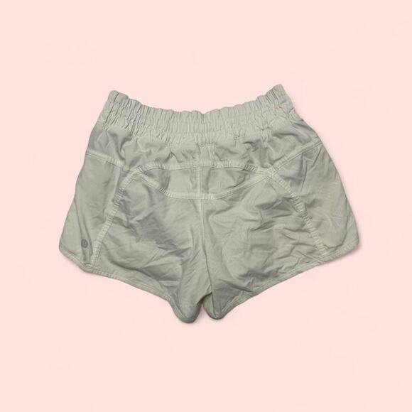 Lululemon White Shorts Size 4 - Picture 2 of 6